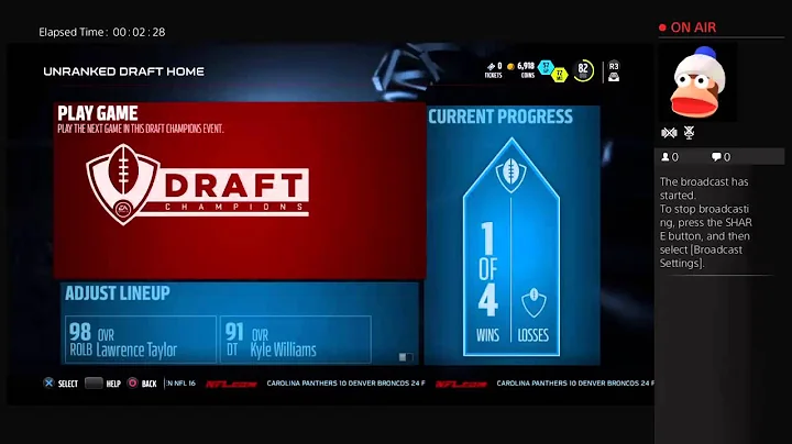 Madden 16 draft champions