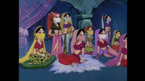 The Flintstones - Harem Girls