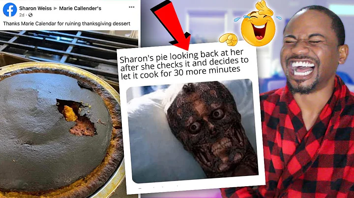 Sharons BURNT PIE vs The Internet | TOO FUNNY!! ME...