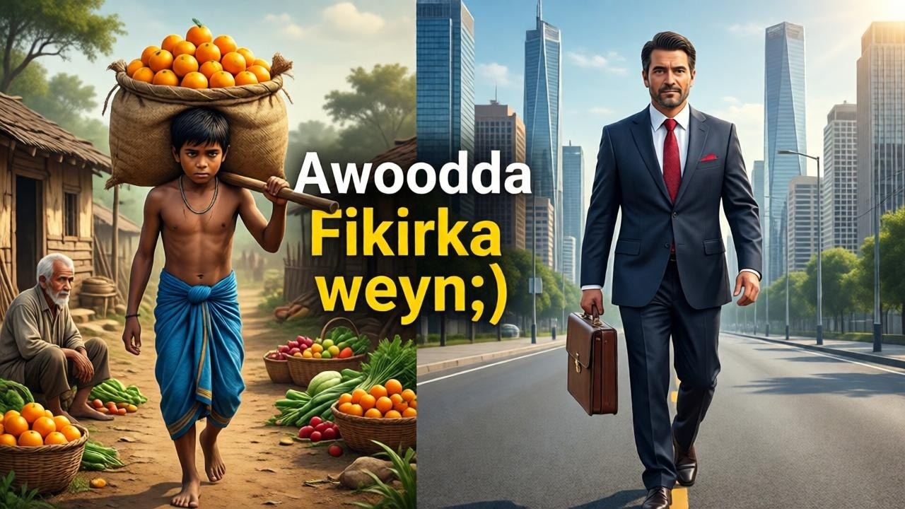 Fikradaada badel, Noloshu wey is badeli doontaa, powerful thing