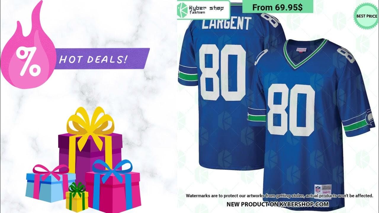 Steve Largent Seattle Seahawks Mitchell & Ness Throwback NFL Jersey