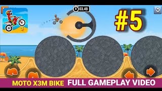 Moto x3m Bike Racing Games - Part 5 Full Gameplay Walkthrough