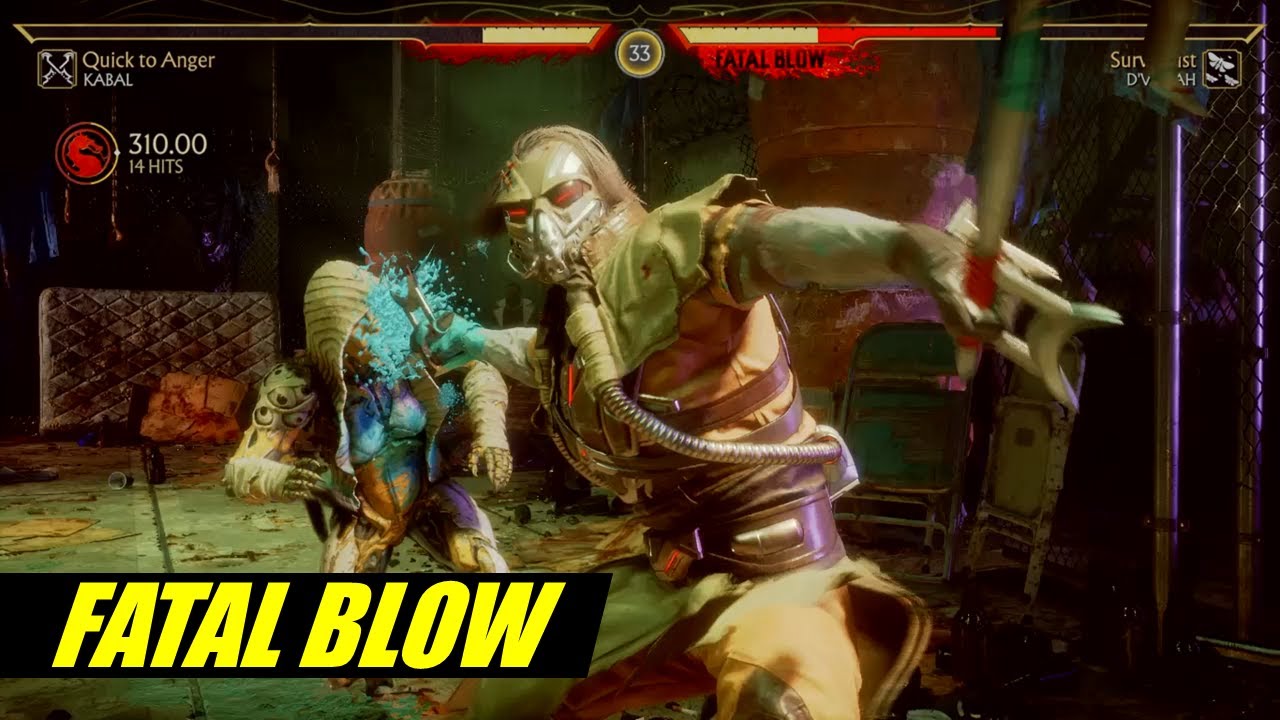 Kabal's Fatal Blow in Mortal Kombat 11