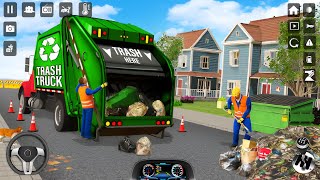 Trash Truck Games Simulator 3D Android Gameplay screenshot 4