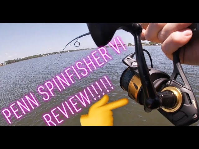 The BEST inshore Spinning Reel and Rod COMBO Penn Spinfisher VI