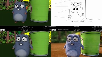 From Sketch to Screen 🎬  Behind Grizzy and the Lemmings’ 24-Carat Chocolate