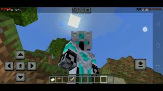 main Minecraft trial tapi pake skin FROST DIAMOND