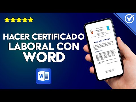 ¿Cómo Hacer un Certificado Laboral Usando Microsoft Word? - Requisitos y Proceso