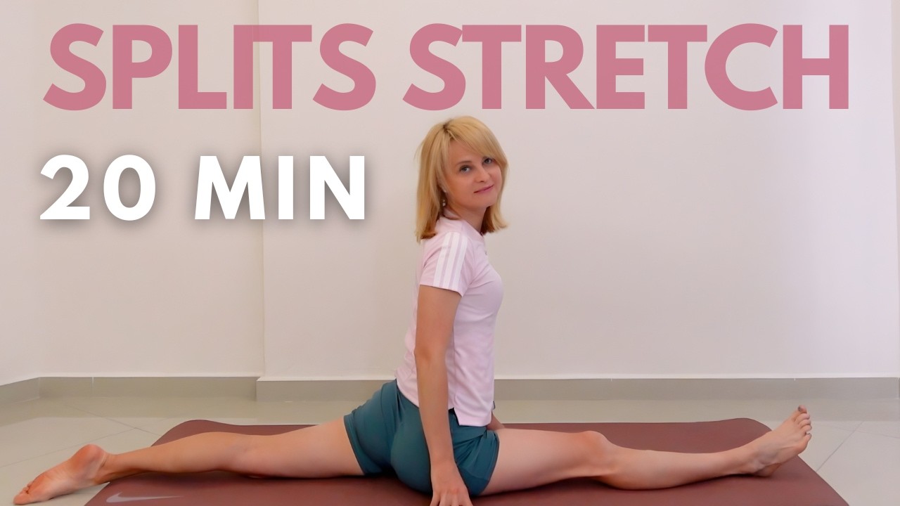 20-Minute Splits Routine | Yoga for Flexibility & Mobility