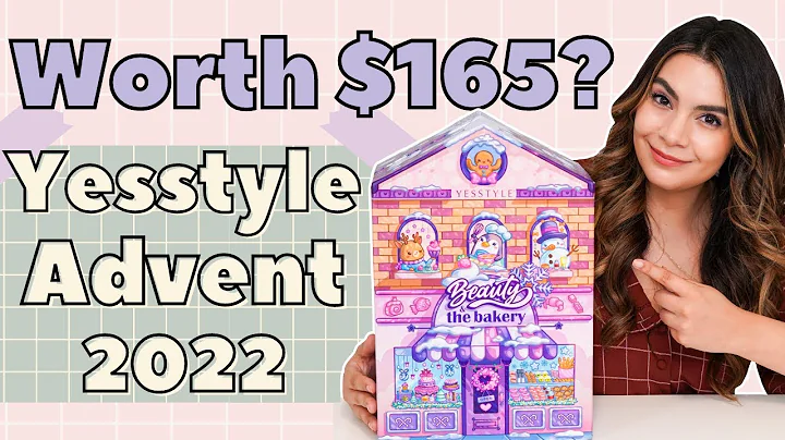Yesstyle 2022 Advent Calendar | Is it Worth $165???
