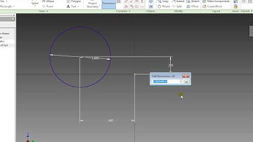 Autodesk Inventor 2014  Basic Dimensioning and Fully Defined  Part 2 Essentials Tutorial
