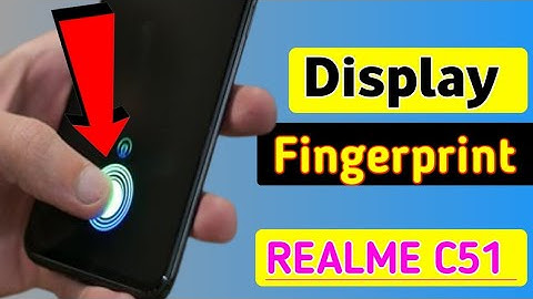 how to set display fingerprint Lock in Realme C51 | realme c51 me fingerprint lock kaise lagaye