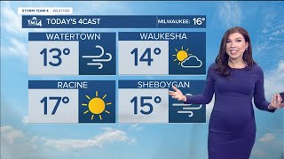 Patchy black ice Sunday morning, otherwise, sunny, cold, and windy