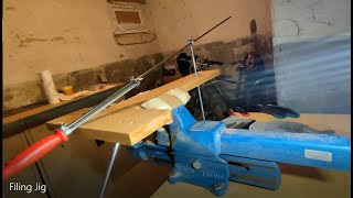 Knifemaking #2: Quick Bevel Filing Jig