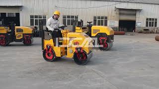 🚜 Watch the **VR 900 Road Roller** in action! 🔥
