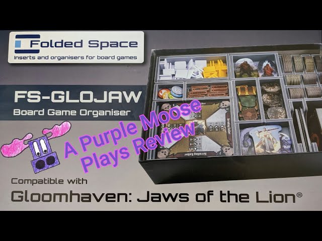 Folded Space Gloomhaven Box Insert