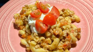 Cheesy Taco Pasta Bake - a taco lovers dream! #inthekitchenwithtabbi #recipe #pasta #tacos by In The Kitchen with Tabbi 164 views 2 weeks ago 8 minutes, 4 seconds