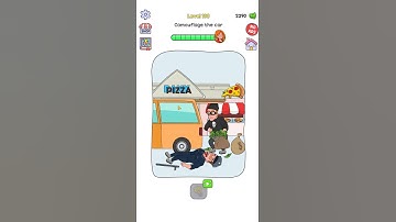 《Hide My Proof》 Level 100  camouflage the car #gameplay #walkthrough