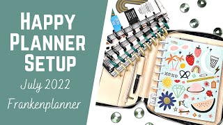 July Planner Setup - Classic Happy Planner Frankenplanner - How I Use Multiple Planners