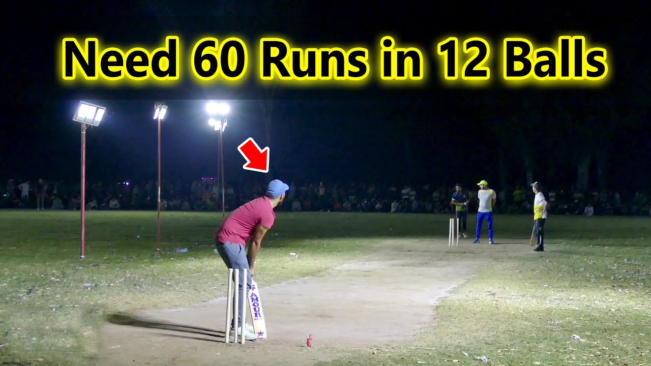 Need 60 Runs in 12 Balls | Taimoor Mirza Batting | Fantastic Cricket ...