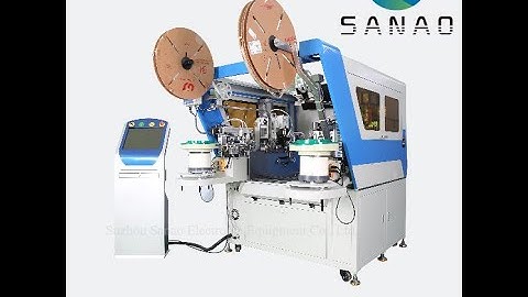 Automatic Terminal Crimping & Housing Insertion Machine