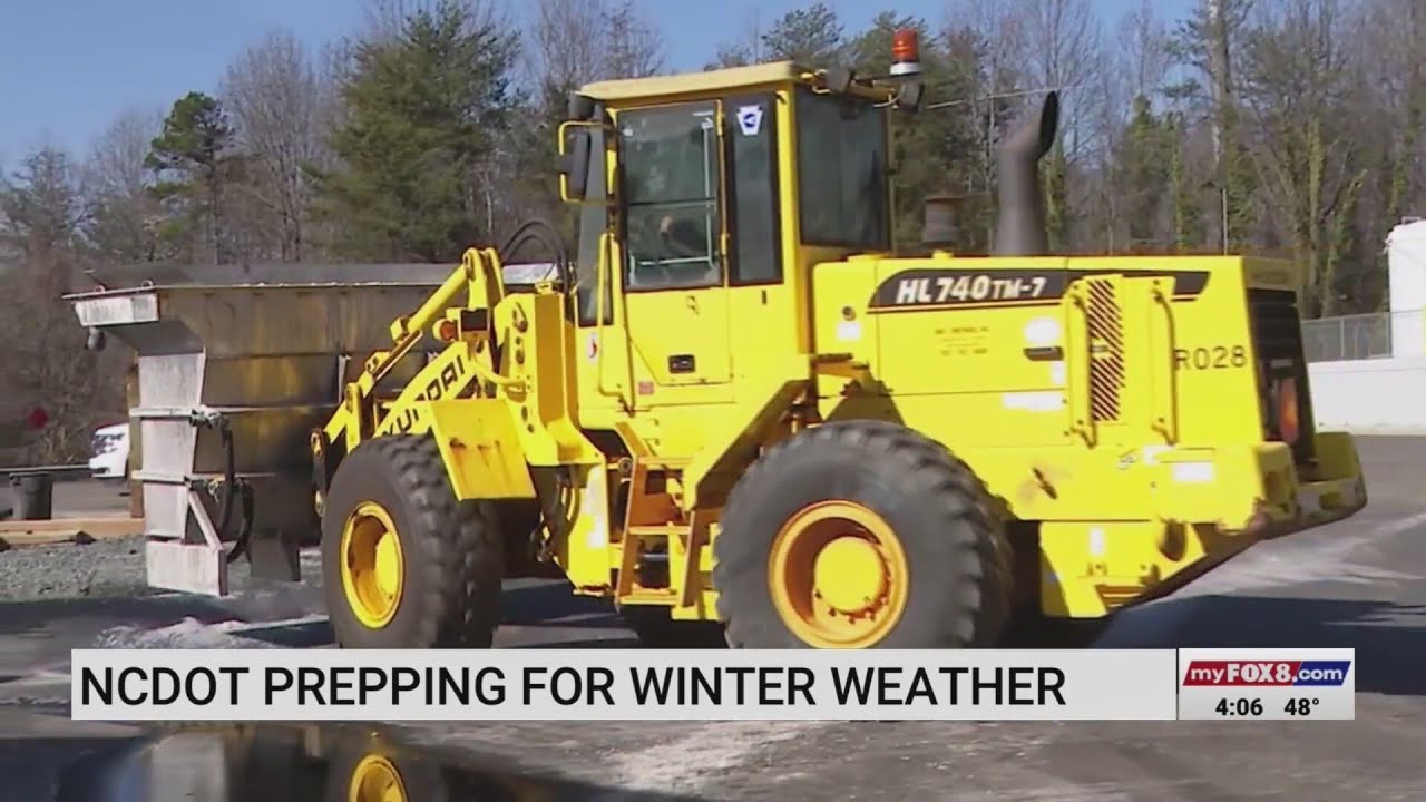 North Carolina Department of Transportation prepares for winter storm ...