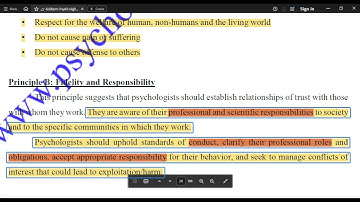 PSY611 Ethical Issues in Psychology Short Lesson 04 | PSY611 Midterm & Finalterm Short Lectures