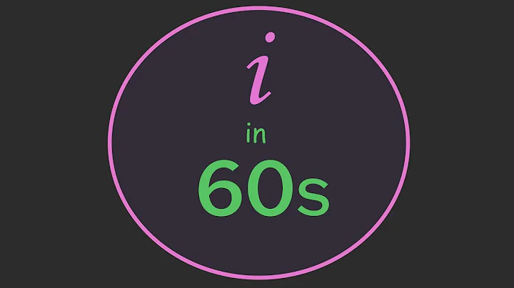 Imaginary Numbers in 60 Seconds