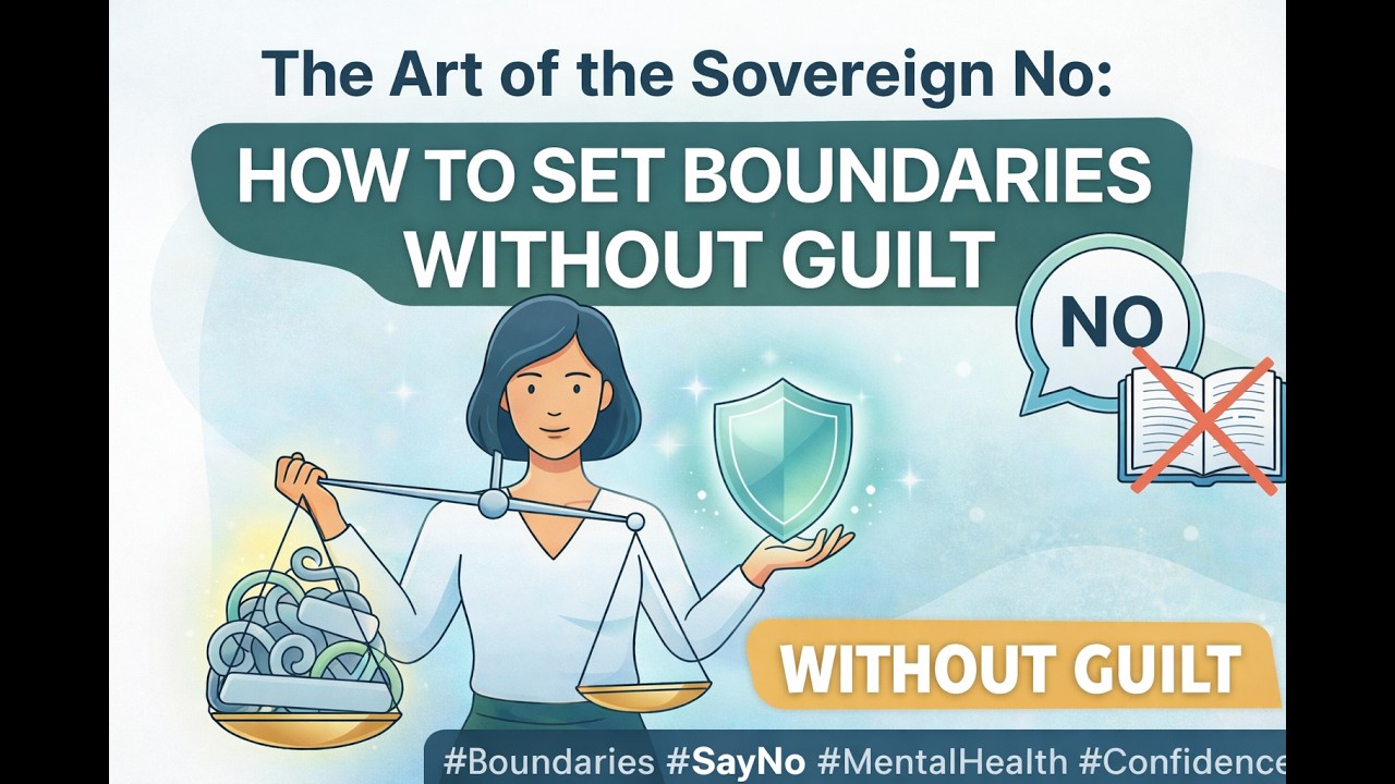 The art of saying No: How to Set Boundaries Without Guilt💚 - YouTube