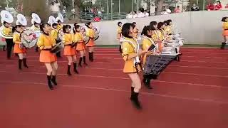 京都橘高校　ローズ パレード　バンドフェスタ