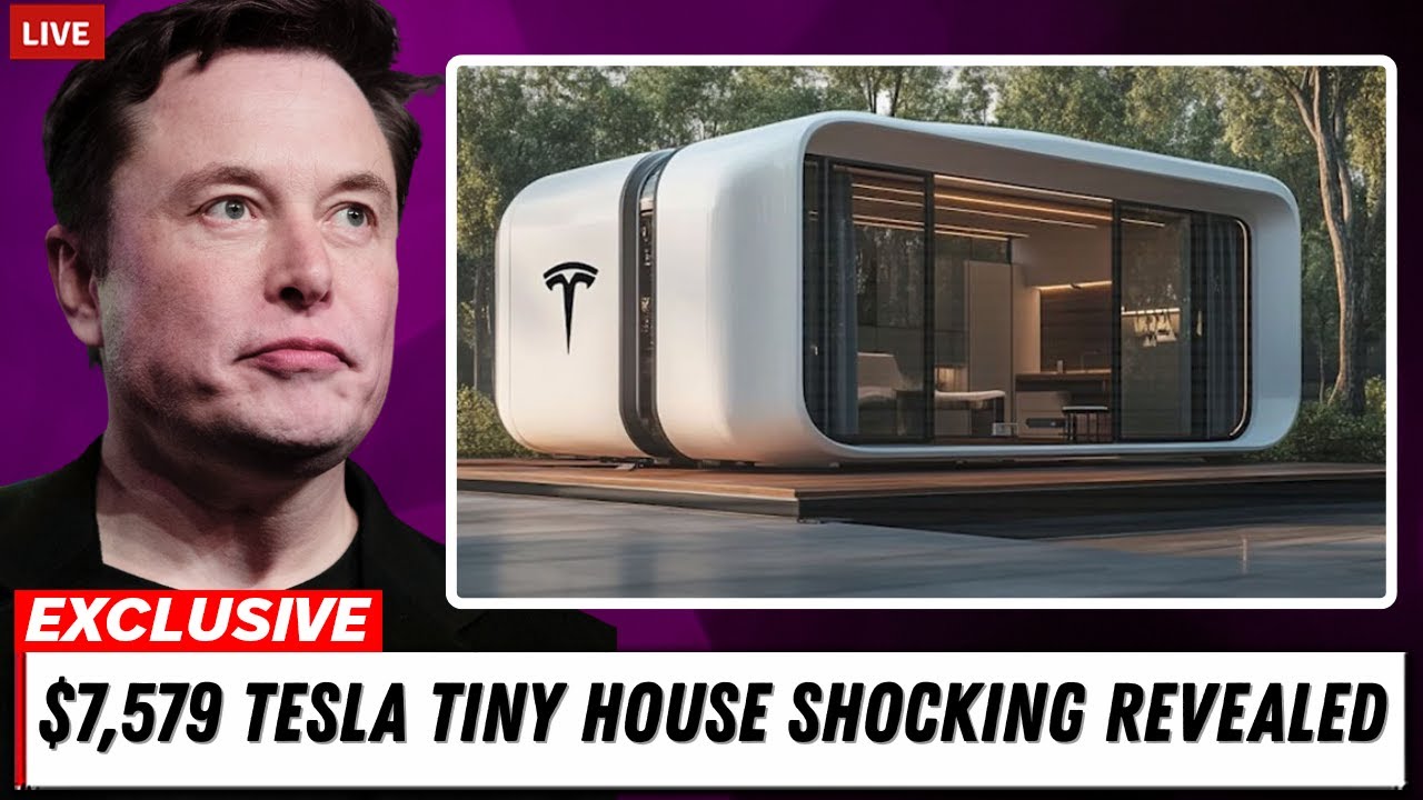Tesla’s $7,579 Tiny House REVEALED – What’s Inside Will Shock You ...