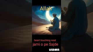 wo sajdo ke sukun gaji kha h jami puchti he namaji naat youtubeshort shortsvideo islamic