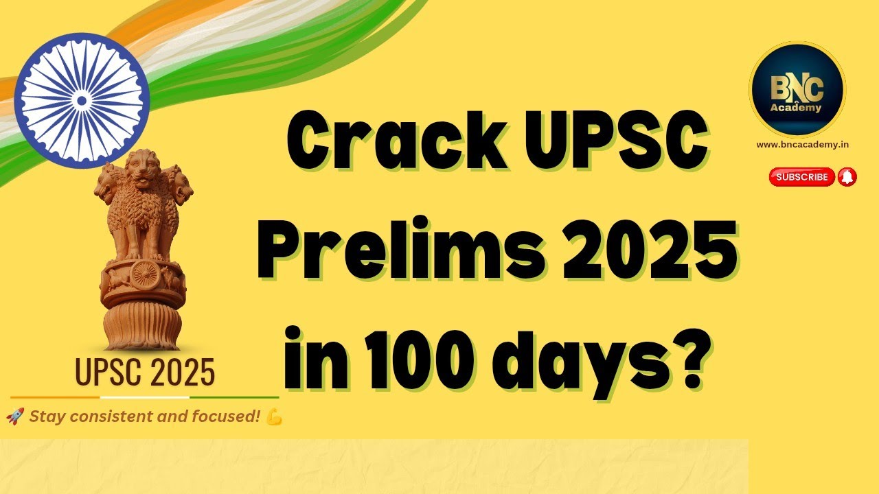 How to prepare for upsc prelims 2025 in 100 days? # ...