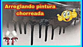 como eliminar chorreadas en pintura fácilmente