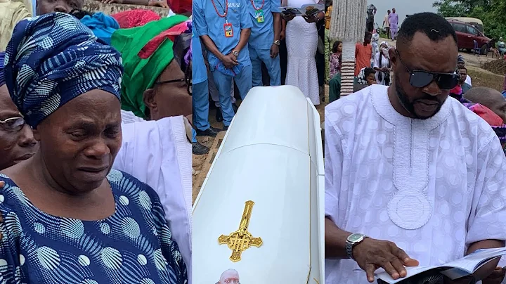TEARS FLOW😭 AS ODUNLADE ADEKOLA LATE FATHER FINALLY LAID TO REST IN OTUN EKITI 