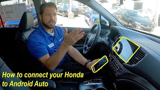 How to Connect Your Honda to Android Auto