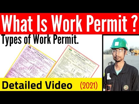 What is Work Permit System? ॥ Types of Permit To Work ॥ Who Will Issue & Receive Work Permit?