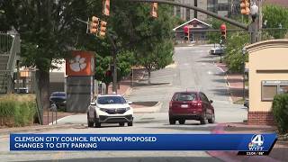 Parking changes may be on the way in downtown Clemson