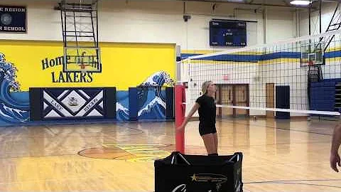 Kathryn Merrill - Volleyball Skills Video - 5'9'' ...