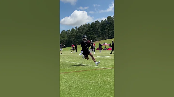 Michael Penix throwing at Falcons rookie minicamp | #falcons #nfl #football #quarterback