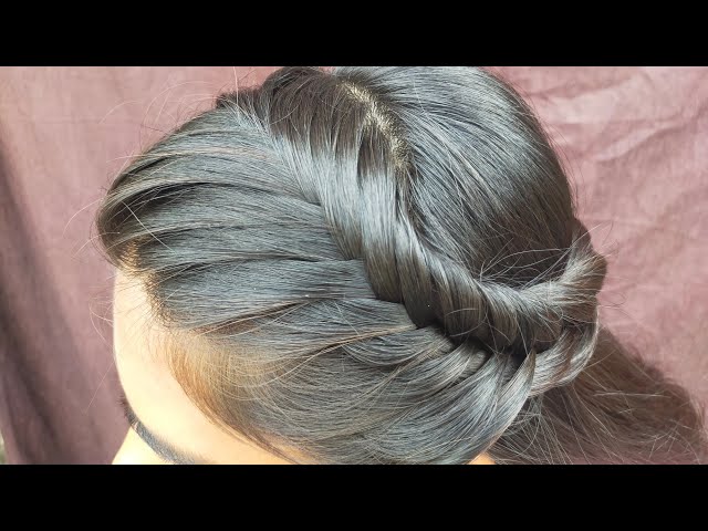Side French Braid : Easy Hairstyles - YouTube