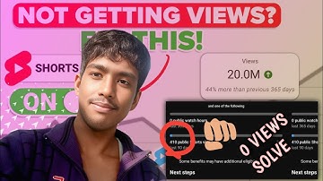 Shorts Views मोनेटाइजेशन के लिए Earn Tab में Count नहीं हो रहा है 😭| YouTube Shorts Views Not Update