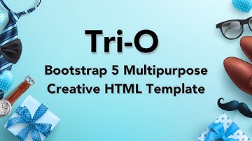 Tri-O - Bootstrap 5 Multipurpose Creative HTML Template | Multipurpose Website Template