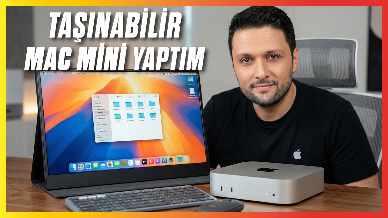 MacBook Yerine Taşınabilir Mac Mini Kullanmak: M4'ün Gücünü Denedim!