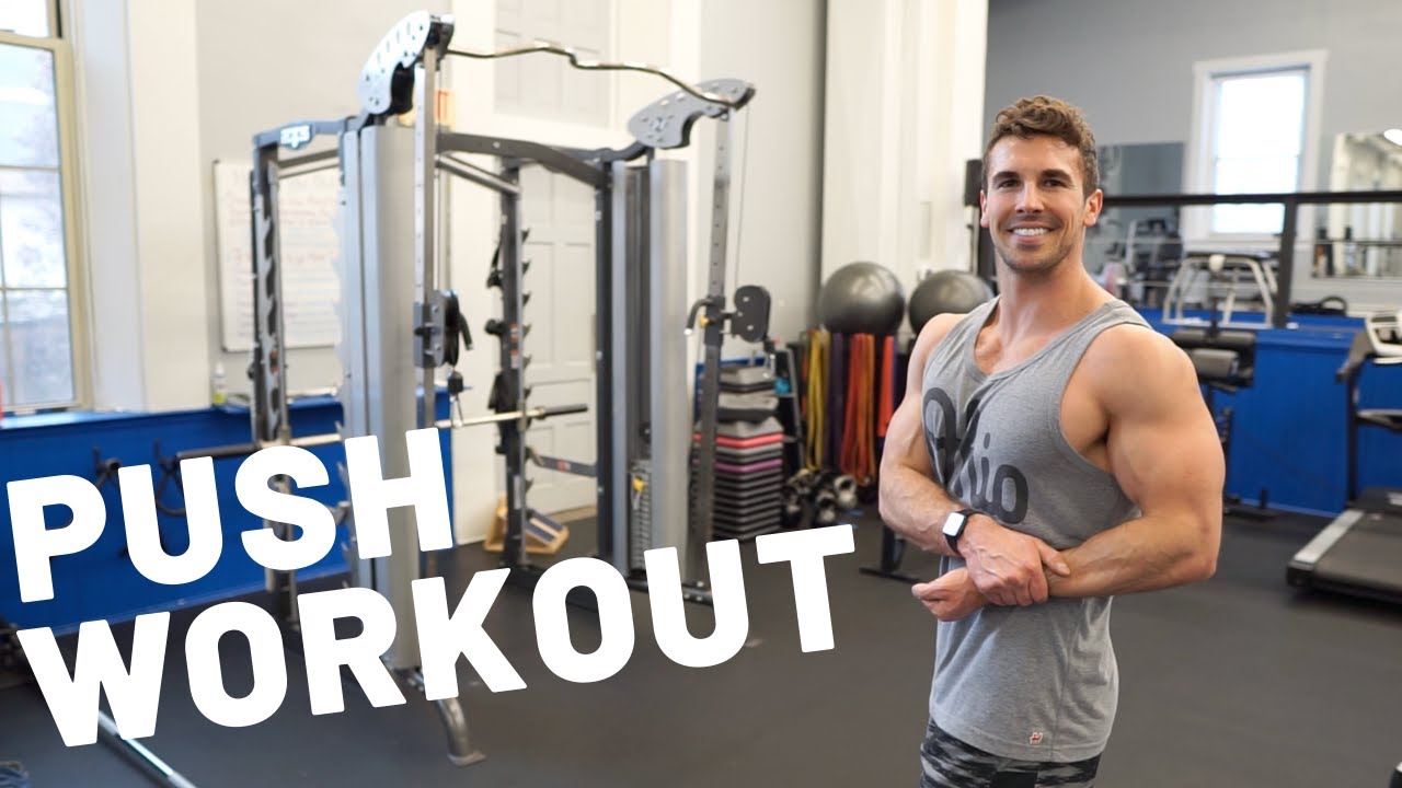 Push Workout (Natural Bodybuilding) YouTube