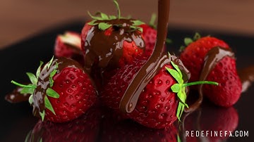 Phoenix FD Chocolate Liquid Simulation 3Ds Max / Vray