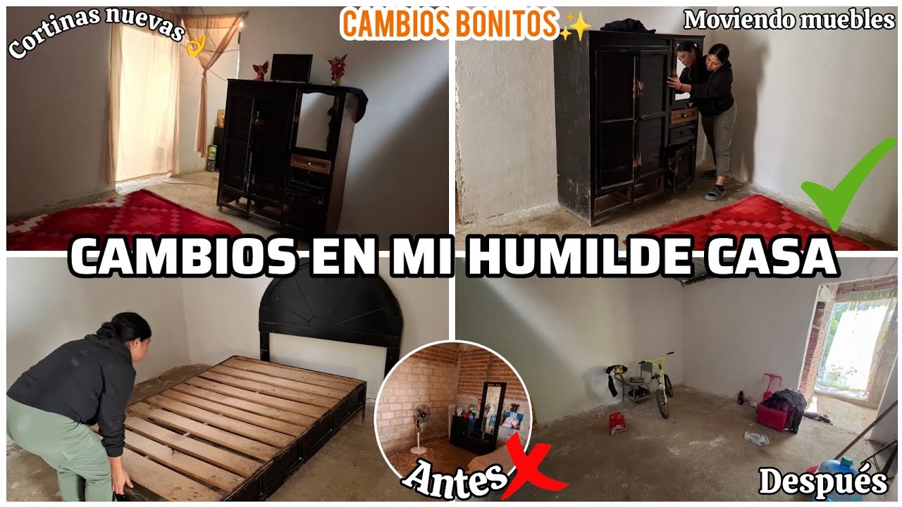 TRANSFORMANDO mi HUMILDE CASA🏡/LIMPIEZA EXTREMA🧹+MEJORANDO ESPACIOS sin GASTAR MUCHO💯LIMPIA CONMIGO💪