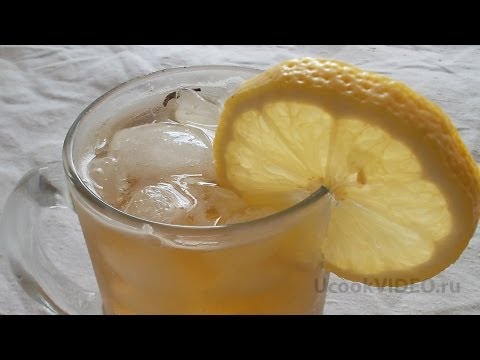 Чай со льдом видео рецепт UcookVideo.ru