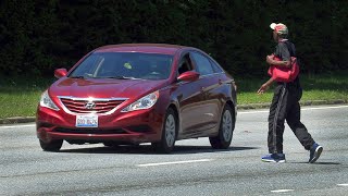 Attempting to cross this busy Columbus, Georgia road has cost two homeless men their lives
