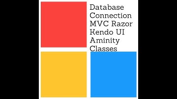 Tutorial#4 Database Connection in .Net MVC Razor Kendo UI Grid by Aminity Classes (Ami Kapadia)